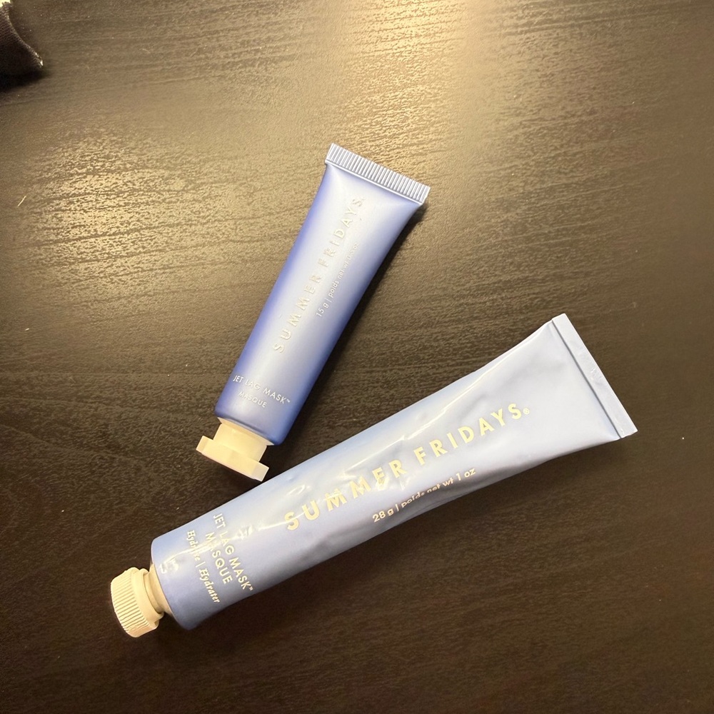 Brand new Summer Fridays Jet Lag Hydrating Mask Duo